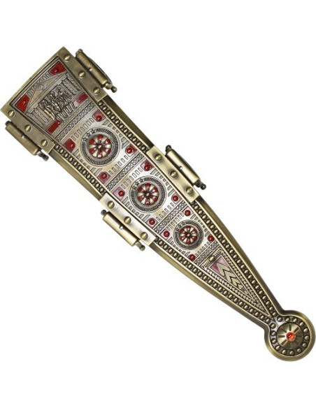 Daga Romana decorata con fodero