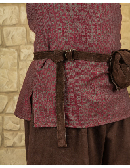 Cintura Rickar con 5 sacchetti - Marrone