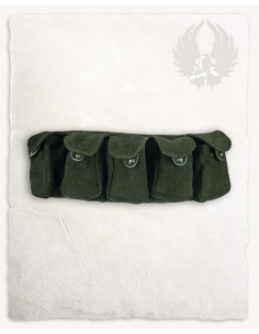 Cintura Rickar con 5 sacchetti - Verde