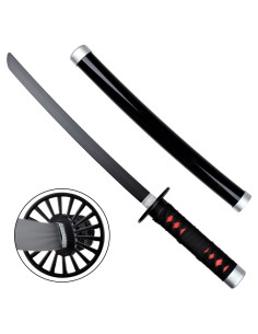 Mini Katana Tanjiro Kamado, lama in bambù