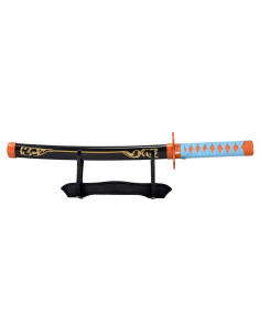 Mini Katana Shinobu Kochou, lama in bambù 2