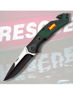 Coltello da salvataggio Albainox bandiera Spagna