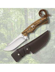 Coltello da caccia Albainox con fodero, Podenco Spagnolo