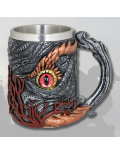 Tazza in resina Occhio di Drago (12,5 cm.)
