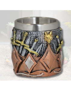 Vaso da shot resina Spade varie (6 cm.)