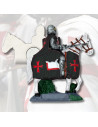 Immagine del Templare nero con spada a cavallo (7 cm.)