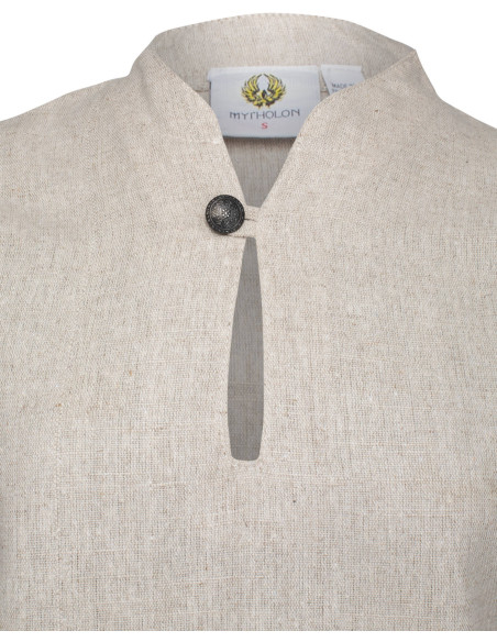 Blusa medieval in lino modello...