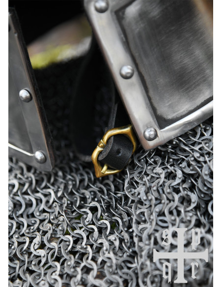 Barbuta medieval apertura a T, 2 mm.