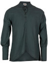 Camicia medieval in cotone modello Arantir, colore verde scuro