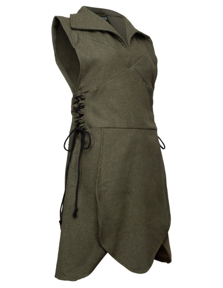 Túnica medieval in lana modello...