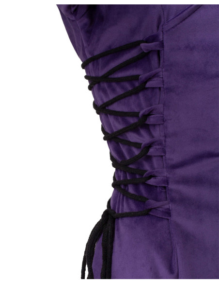 Abito medieval in velluto modello...