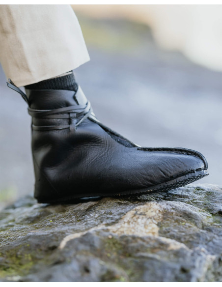 Stivali medievali in pelle modello...