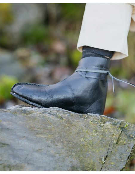 Stivali medievali in pelle modello...