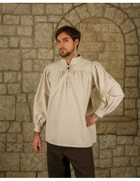Camicia medieval in cotone modello...