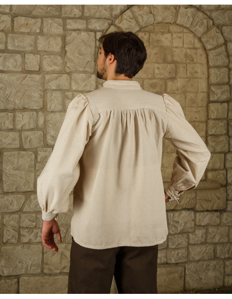 Camicia medieval in cotone modello...