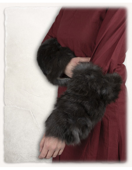 Bracciali vichinghi in pelle di...