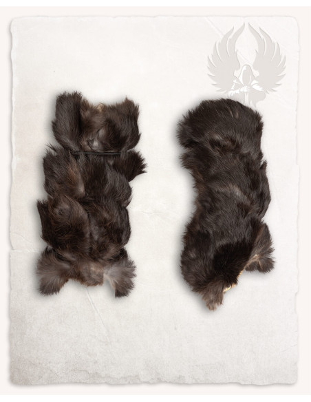 Bracciali vichinghi in pelle di...