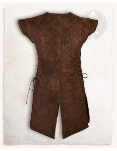 Armatura medieval in pelle scamosciata modello Brandon,... 2