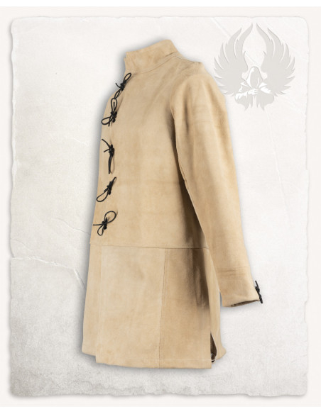 Giacca medievale in suede modello...
