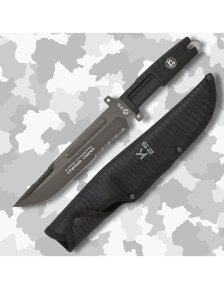 Coltello tattico K25 impugnatura in...