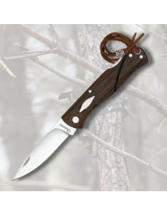 Coltello da caccia Albainox, legno wengé (19 cm.)