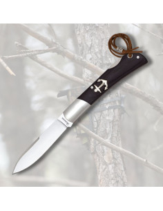 Navaja Albainox lama punta spada, nera (18 cm.)