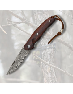 Navaja Albainox lama damasco 70 strati (17 cm.)