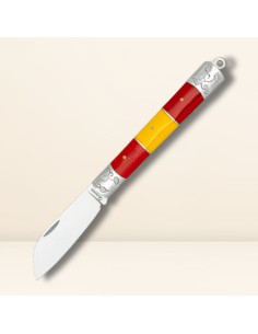 Coltello Albainox manico bandiera Spagna (19,4 cm.)