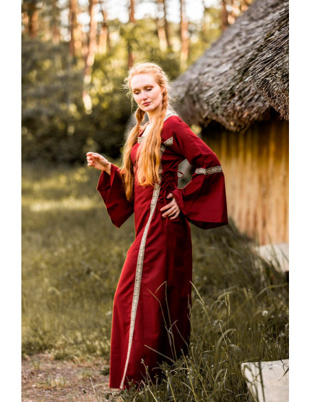 Abito medievale donna modello Sophie,...