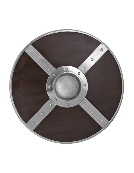 Scudo vichingo in legno, 56 cm.