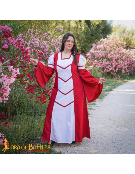 Abito medievale della damigella...