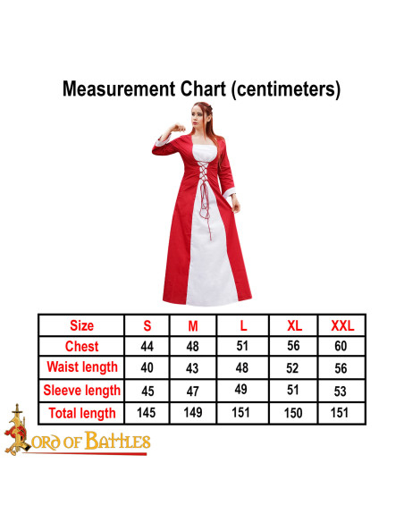 Abito da principessa medievale in...