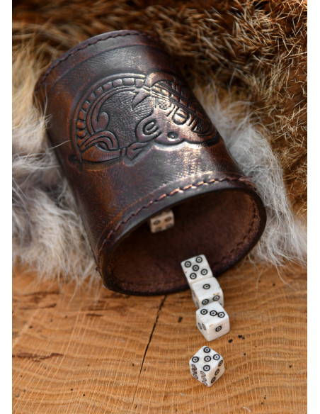 Dado vichingo realizzato in osso, 1...