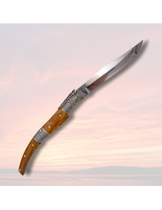 Coltello arabo a ratchet serie Seda Ámbar (28,8 cm.) 2
