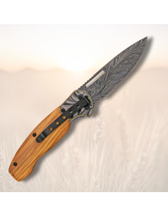 Coltello da campo design fantasia lame (20 cm.) 2
