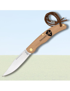 Coltello da campo Albainox scudo Templari (19,4 cm.)