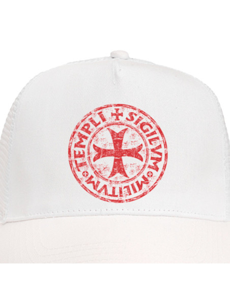 Cappellino bianco trucker Cavalieri...