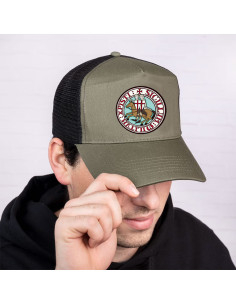 Cappellino verde trucker Cavalieri Templari