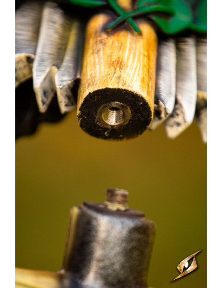 Stendardo Battaglia con teschio alato