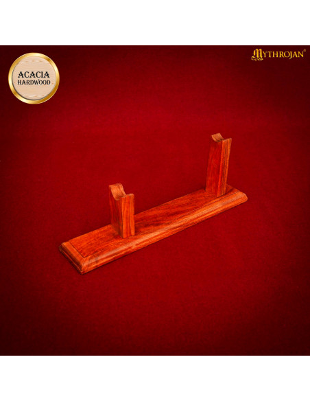 Supporto medievale in legno per...