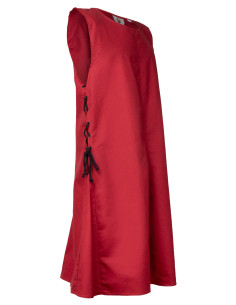 Tabardo medieval Wigand in tela rossa 2