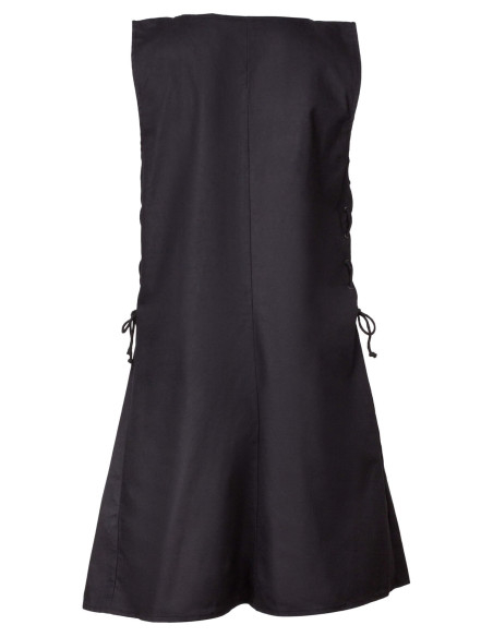 Tabardo medieval Wigand in tela nera