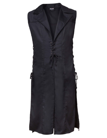 Gilet gotico Hemblock in nero