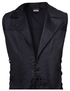 Gilet gotico Hemblock in nero 2
