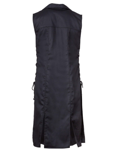 Gilet gotico Hemblock in nero