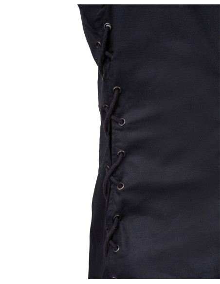 Gilet gotico Hemblock in nero