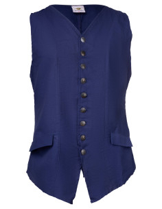 Gilet Ismael Rinascimentale dei sette mari, in blu