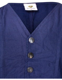 Gilet Ismael Rinascimentale dei sette mari, in blu 2