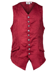 Gilet Ismael dei sette mari, in rosso