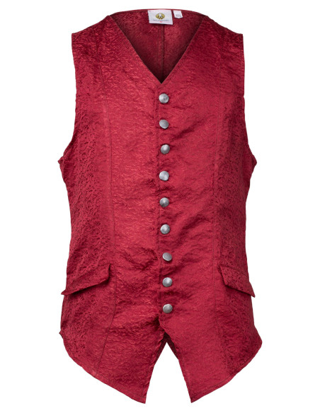 Gilet Ismael dei sette mari, in rosso